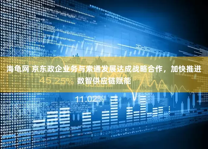海龟网 京东政企业务与索通发展达成战略合作，加快推进数智供应链赋能